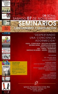 AFICHE SEMINARIO 1 CRISTIANISMO Y LEGISLACION