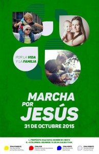 flyer marcha por jesus