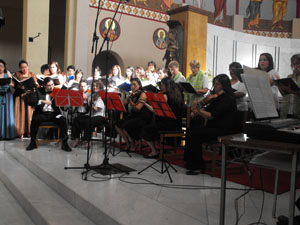 Orquesta para Concierto de Navidad en Catedral de San Bernardo.