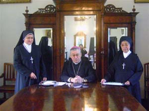 Elección nueva Superiora Congregación Hermanas de la Misericordia.