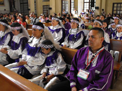 Folklore en la Catedral de San Bernardo
