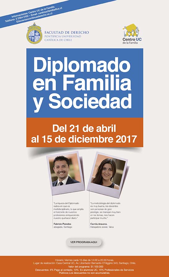 Diplomado Familia y Sociedad 2017